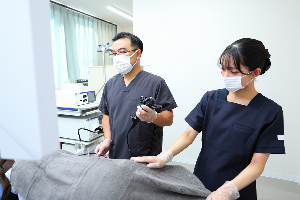胃カメラと大腸カメラの同日検査が可能