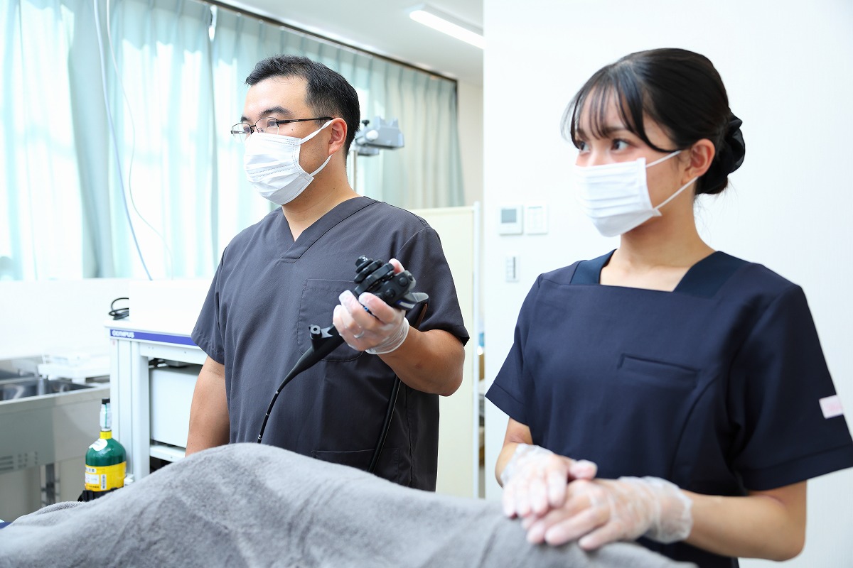胃カメラと大腸カメラの同日検査が可能