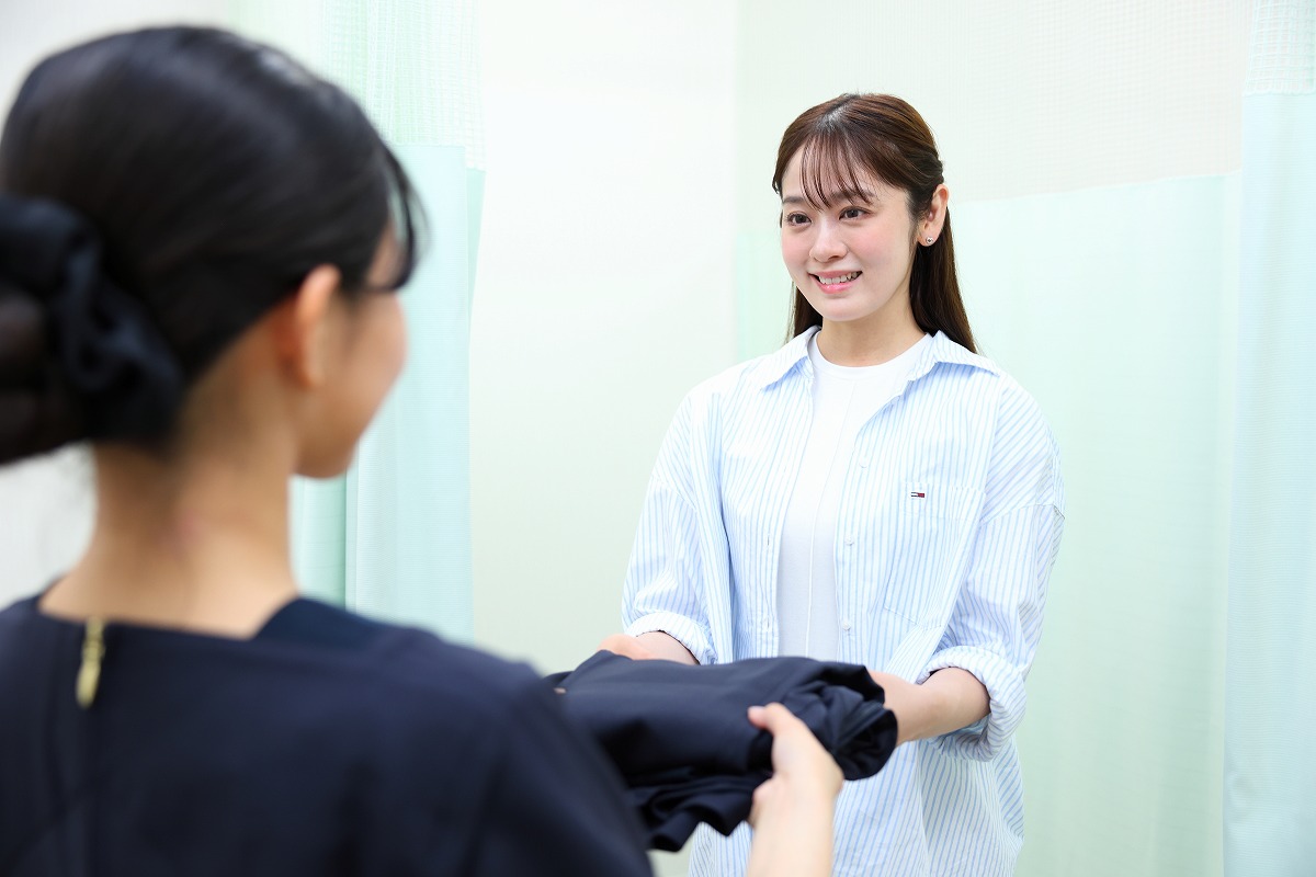 検査の準備(当日)