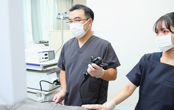 胃カメラと大腸カメラの同日検査に対応