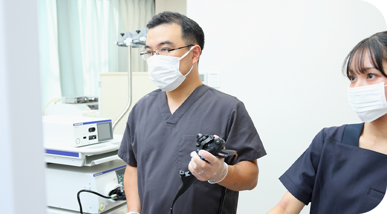 胃カメラと大腸カメラの同日検査に対応